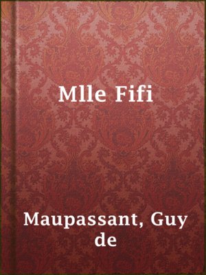 Mlle Fifi - ebook